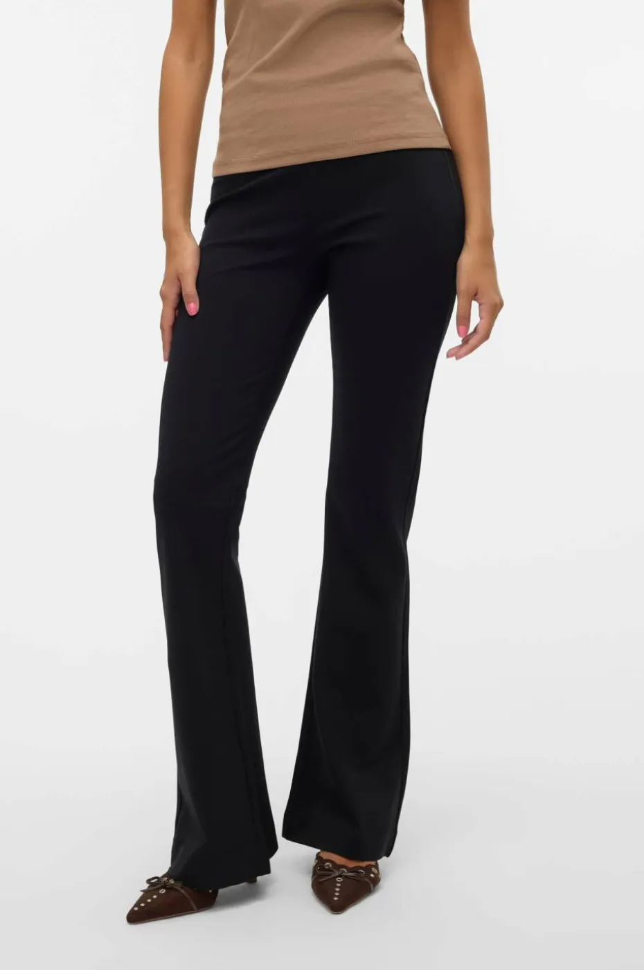 Vero Moda Bukse vmKamma NW Flared Jersey Pant