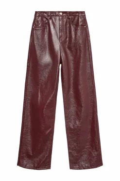 Vero Moda Bukser vmTessa HR Wide Colored Vinyl