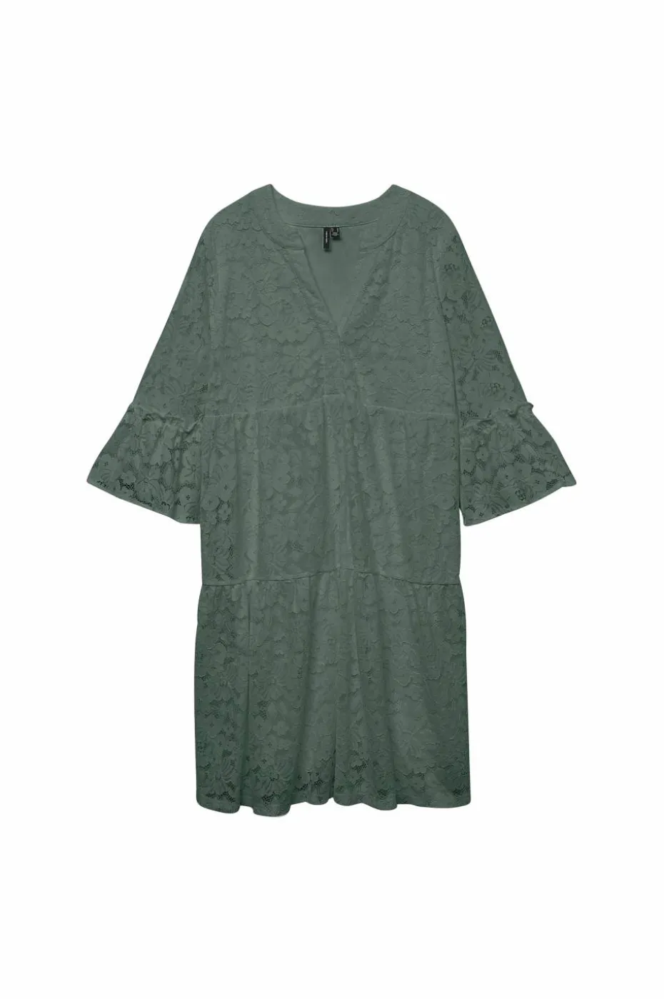 Vero Moda Curve Blondetunika vmHoney Lace 3/4 V-neck Tunic Wvn