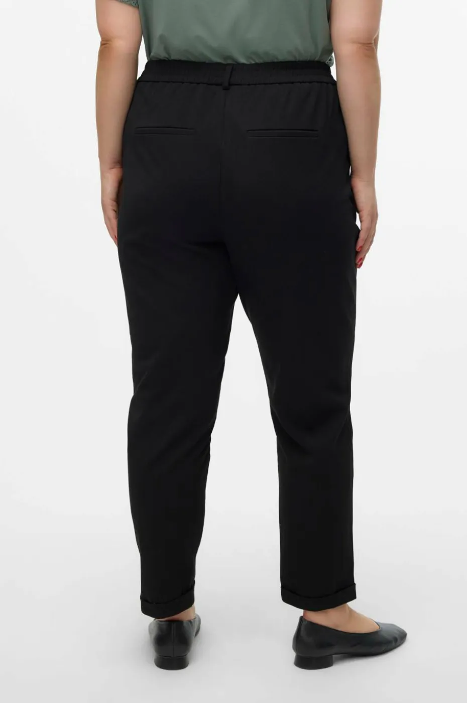 Vero Moda Curve Bukser vmMaya MR Loose Solid Pant
