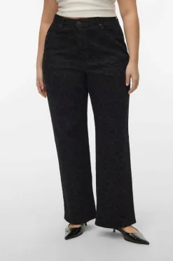 Vero Moda Curve Jeans vmcTessa HR Wide Animal Print
