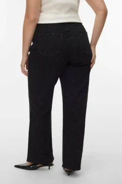 Vero Moda Curve Jeans vmcTessa HR Wide Animal Print