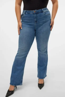 Vero Moda Curve Jeans vmcFlash MR Flared Jeans Li347 GA C