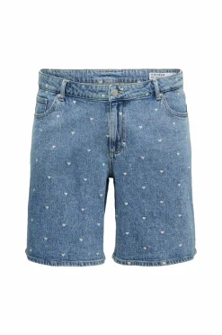 Vero Moda Curve Jeans-shorts vmcTess HR Long Emb Ra375