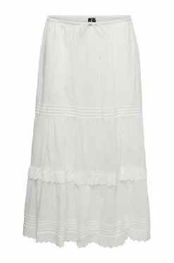 Vero Moda Curve Maxi skjørt vmcSandy HW Ankle Wvn Cur