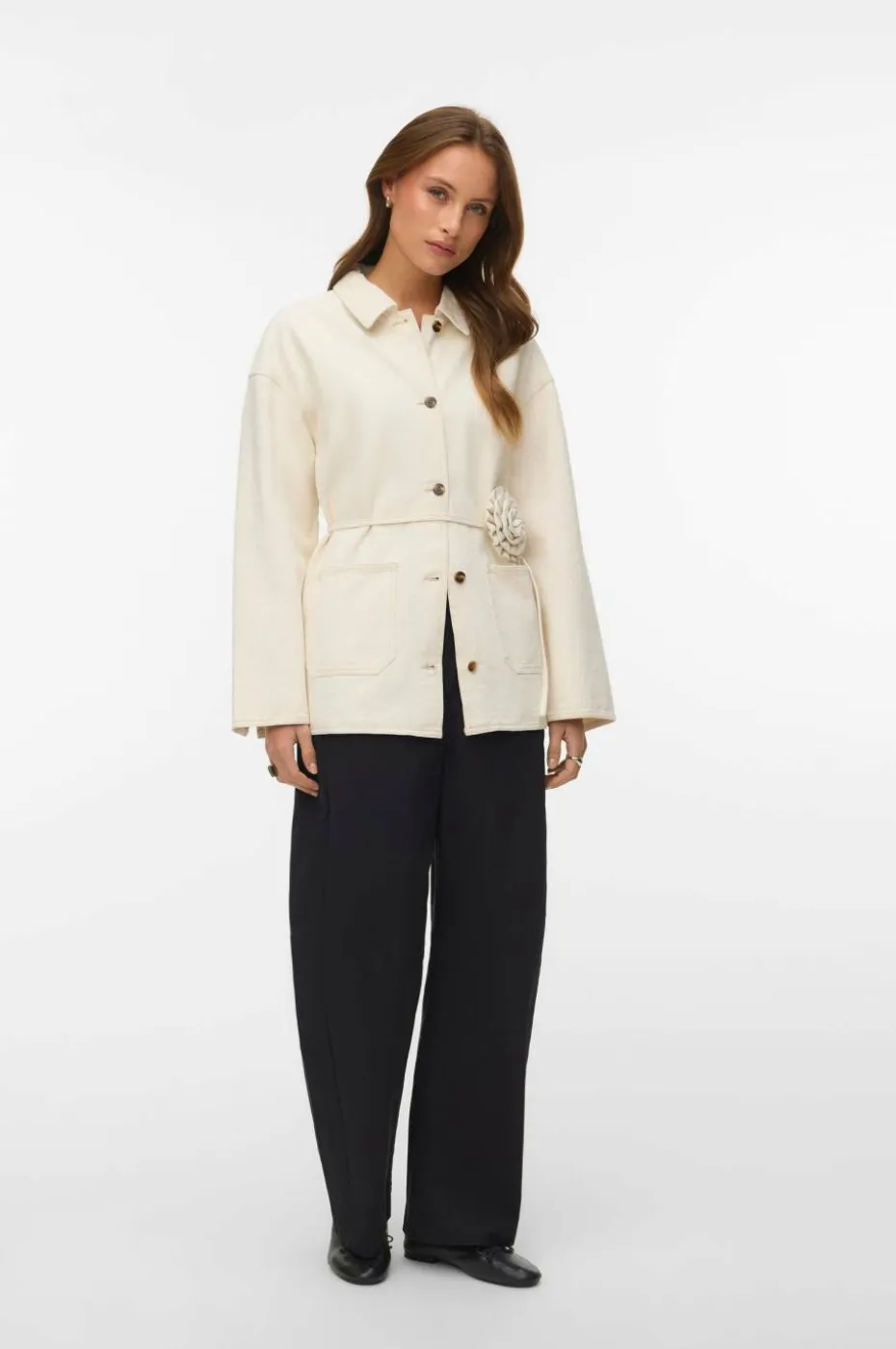Vero Moda Denim jakke vmSazzy LS Rose Belt