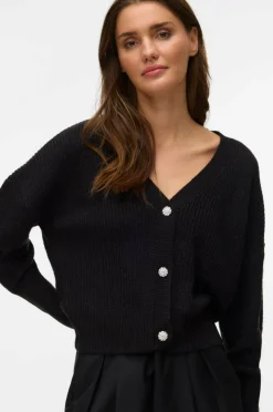 Vero Moda Kardigan vmLealight LS V-neck Jewel