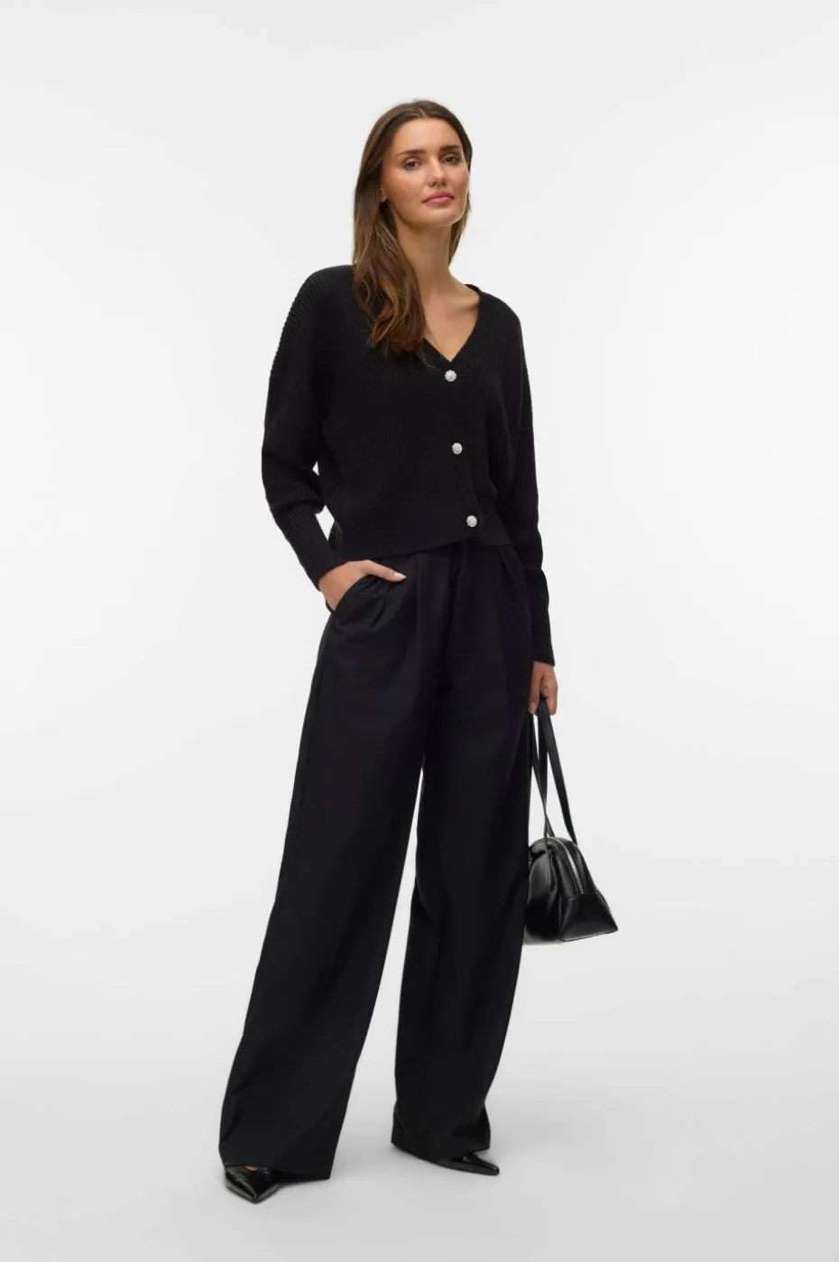 Vero Moda Kardigan vmLealight LS V-neck Jewel