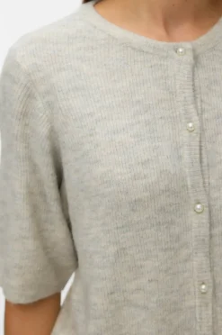 Vero Moda Kardigan vmLefile 2/4 O-neck Pearl Cardigan