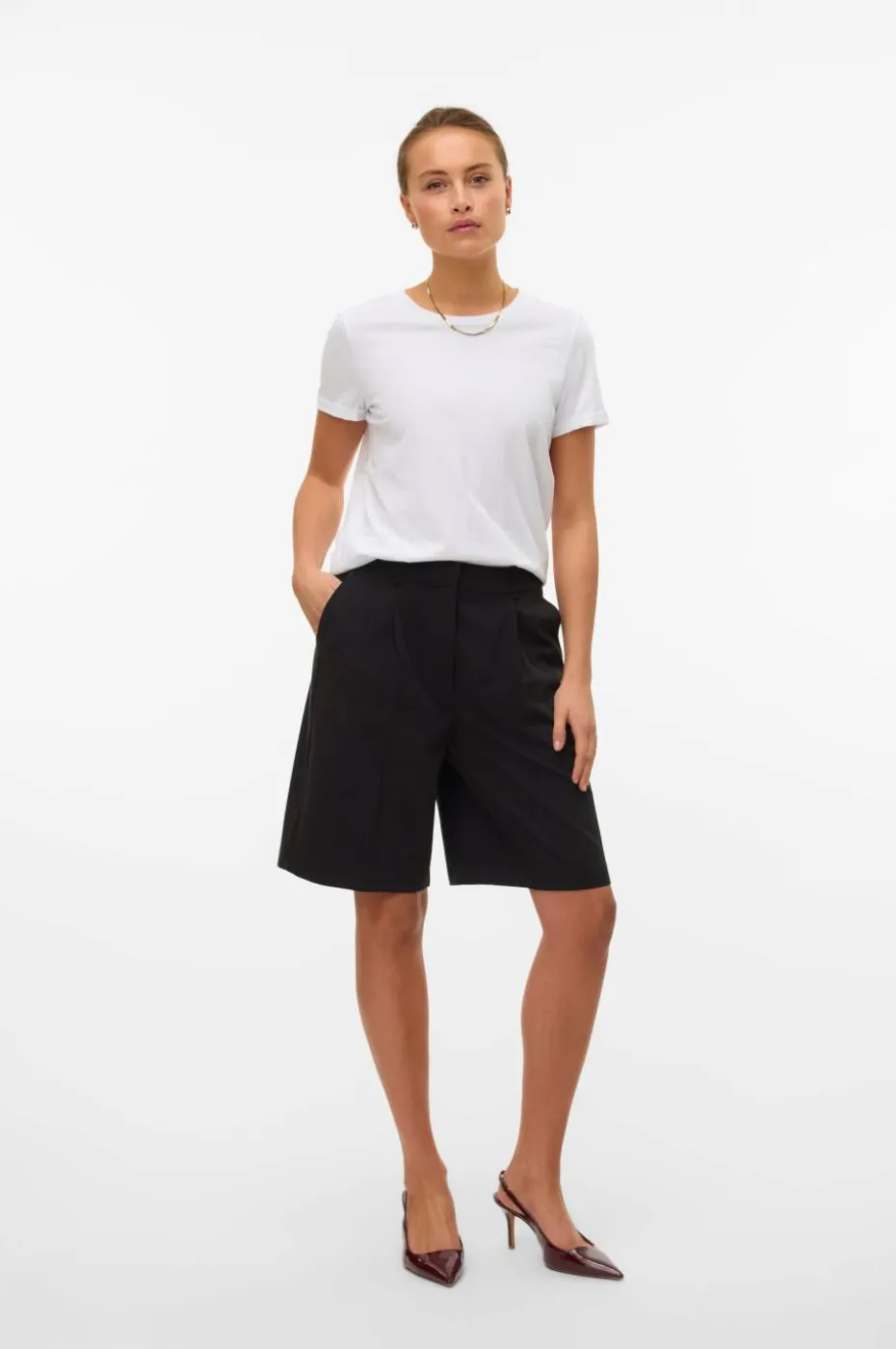 Vero Moda Shorts awPassi MW Knee