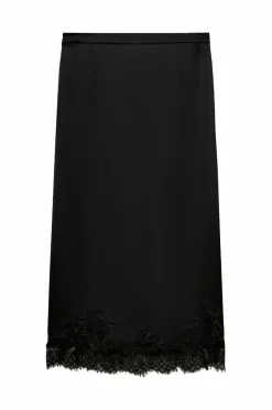 Vero Moda Skjørt vmGinny HW Lace Midi Skirt Exp