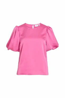 Vila Bluse viEllette 2/4 Satin Puff Top
