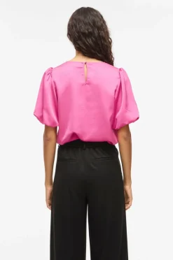 Vila Bluse viEllette 2/4 Satin Puff Top