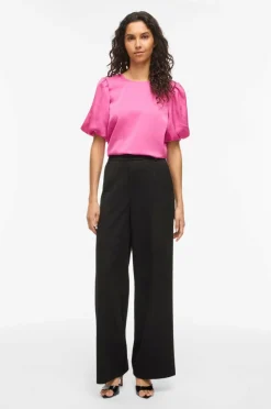 Vila Bluse viEllette 2/4 Satin Puff Top