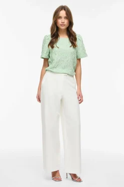 Vila Bukser viGery Winnie HW Wide Pants