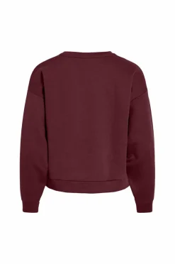 Vila Collegegenser viElsk L/s O-neck