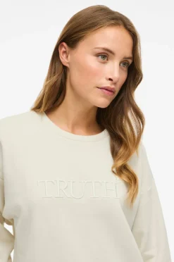 Vila Collegegenser viElsk L/s O-neck