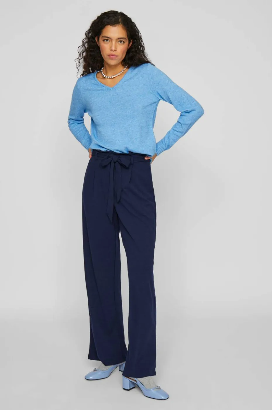 Vila Genser viRil V-neck Knit Top