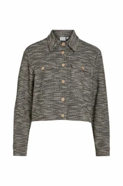 Vila Jakke viAmera L/S Cropped Shacket