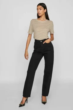Vila Jeans viKelly Jaf HW Straight Jeans