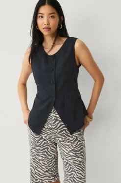 Vila Jeans-shorts viChia HW Long Denim Shorts