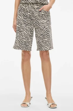 Vila Jeans-shorts viChia HW Long Denim Shorts