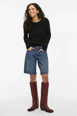 Vila Jeans-shorts viJaf RW Bermuda Shorts Mbd/bfs