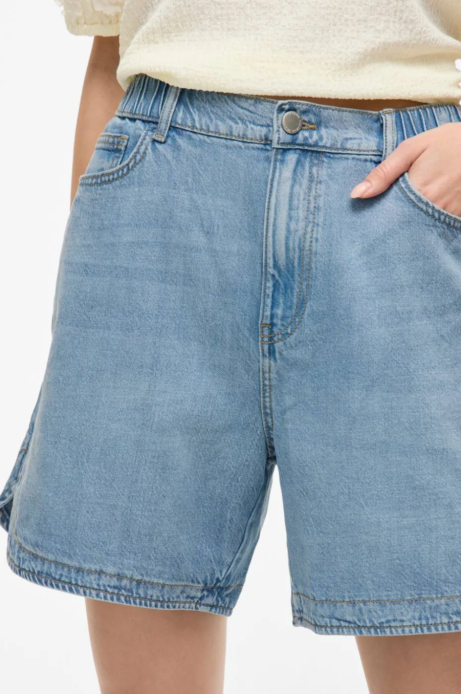 Vila Jeans-shorts viKiki HW Denim Shorts Lbd