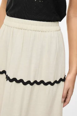 Vila Maxi skjørt viManda Wavy HW