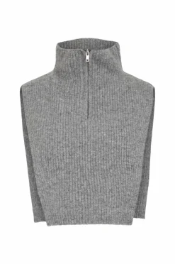 Vila Pologenser med falsk hals viSaja Half Zip Knit Neck Warmer/ef