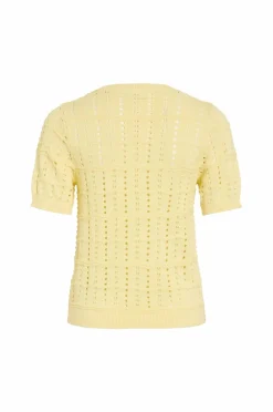 Vila Pullover viSidona O-neck Pointelle Knit Top/