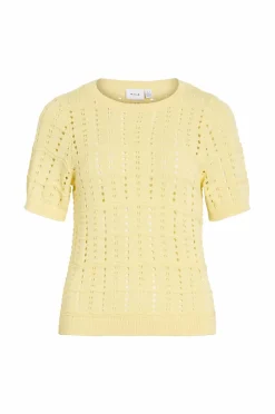 Vila Pullover viSidona O-neck Pointelle Knit Top/