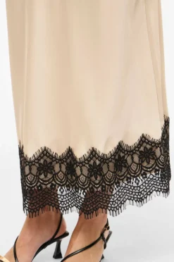 Vila Skjørt viEllette HW Ankle Lace Skirt