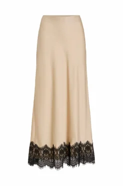 Vila Skjørt viEllette HW Ankle Lace Skirt