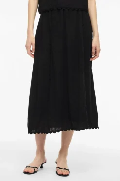 Vila Skjørt viMindy HW Scallop Midi Skirt