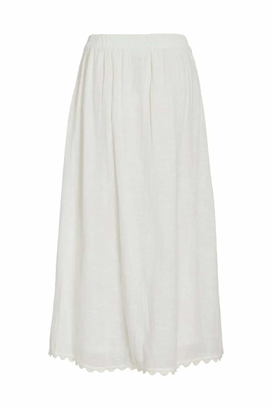 Vila Skjørt viMindy HW Scallop Midi Skirt