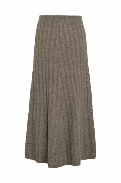 Vila Skjørt viRelli Ankle Cable Knit