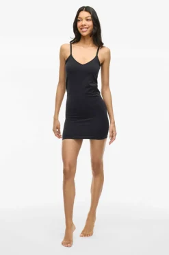Vila Underskjørt viMacie V-neck S/L Seamless