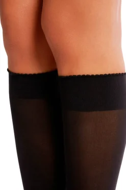 Wolford Knestrømper Velvet de Luxe 50 Den