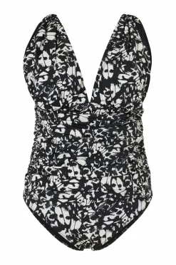 Zizzi Badedrakt Skipa, Wrinkled, Aop