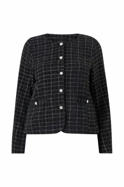 Zizzi Blazer mMonia L/S Buclé Blazer