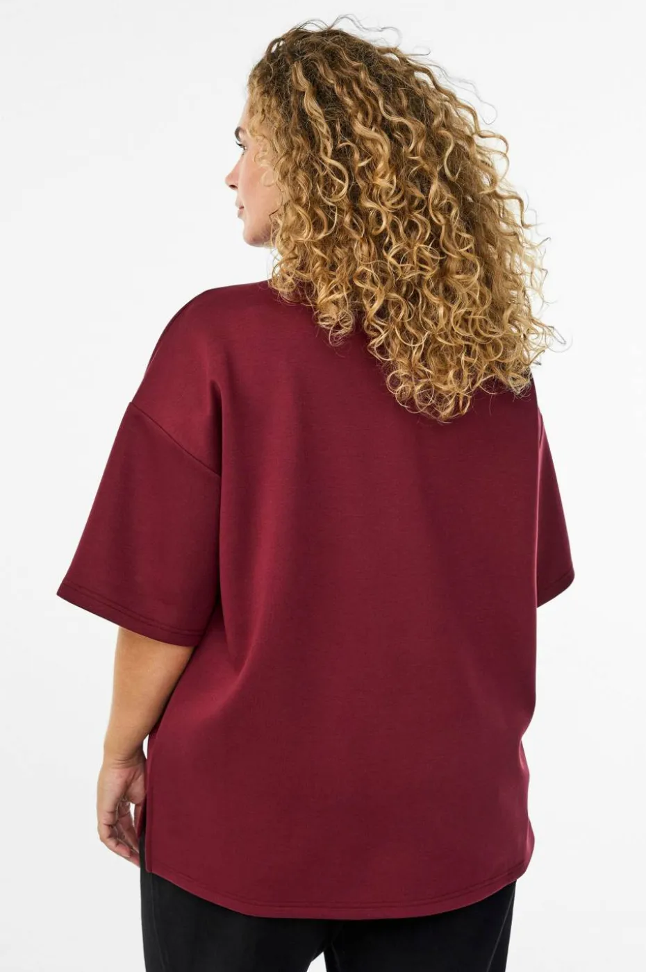 Zizzi Collegegenser caKatalina 1/2 Zip