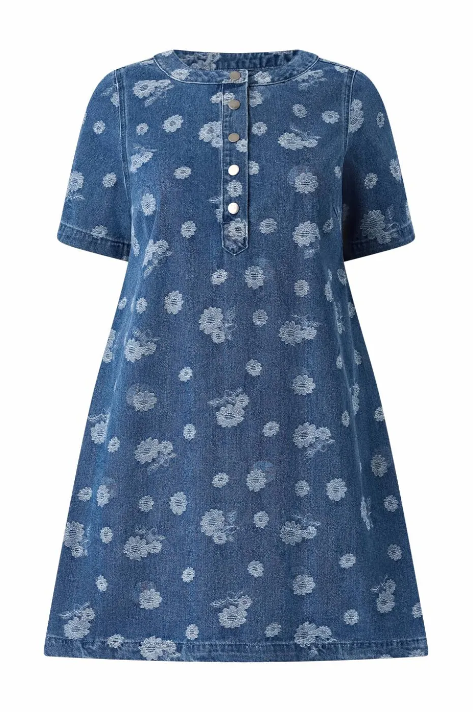 Zizzi Denimkjole jSiga S/S