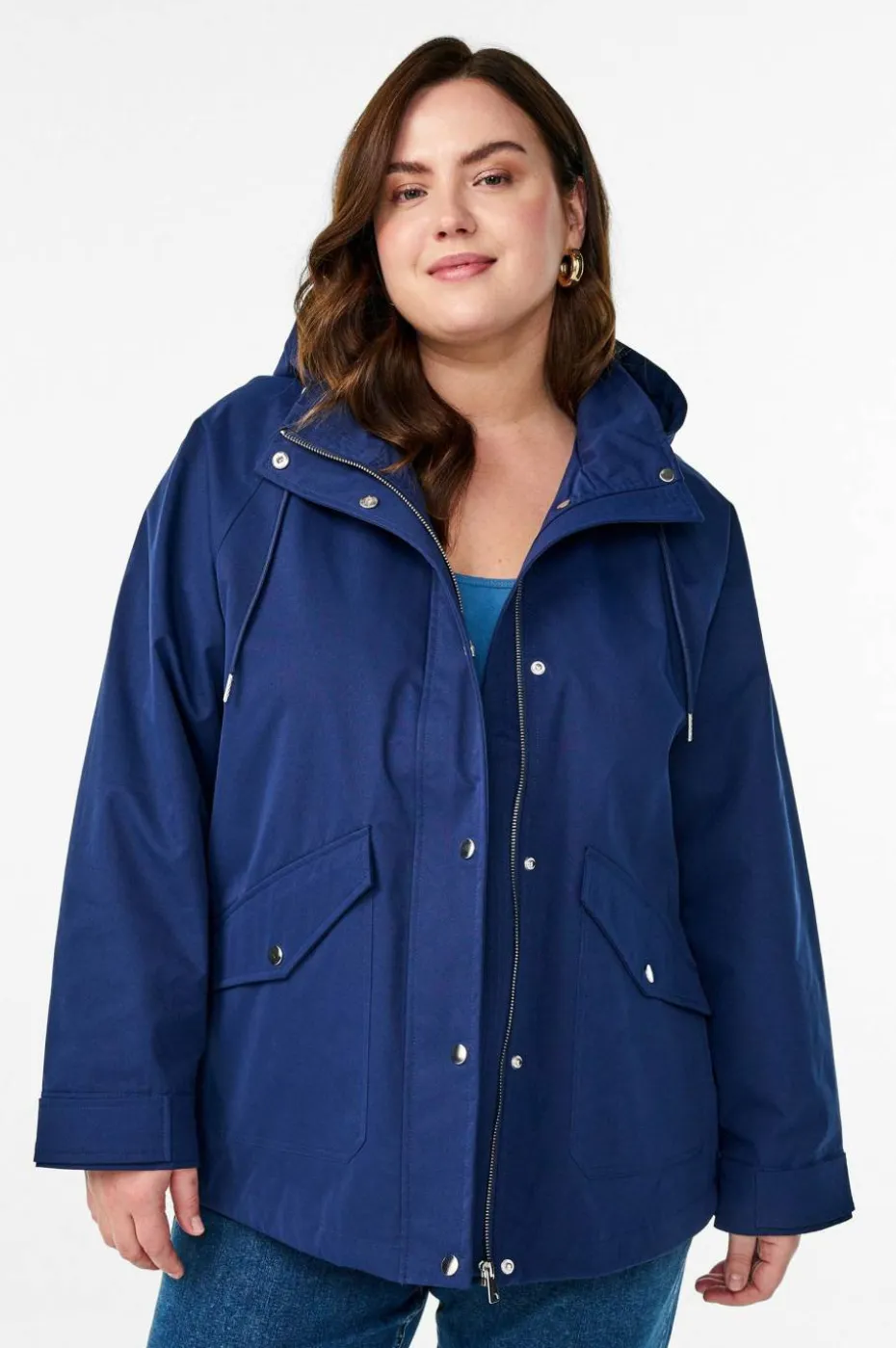 Zizzi Jakke caPalma L/S Hood Jacket