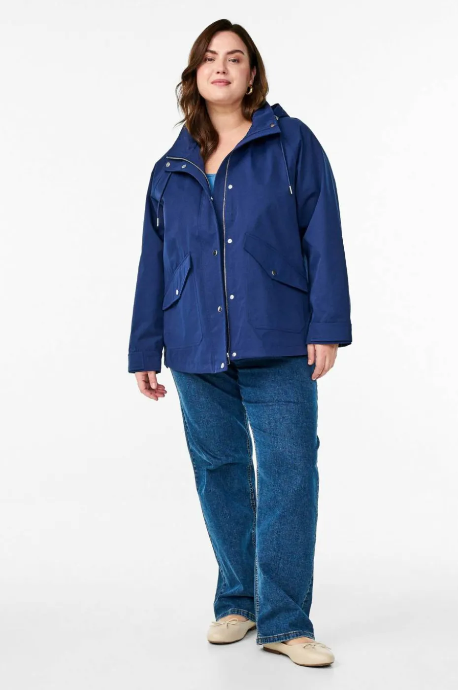 Zizzi Jakke caPalma L/S Hood Jacket