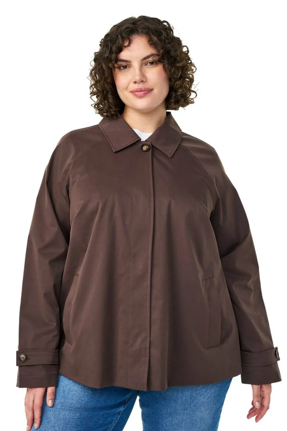 Zizzi Jakke mPalma L/S