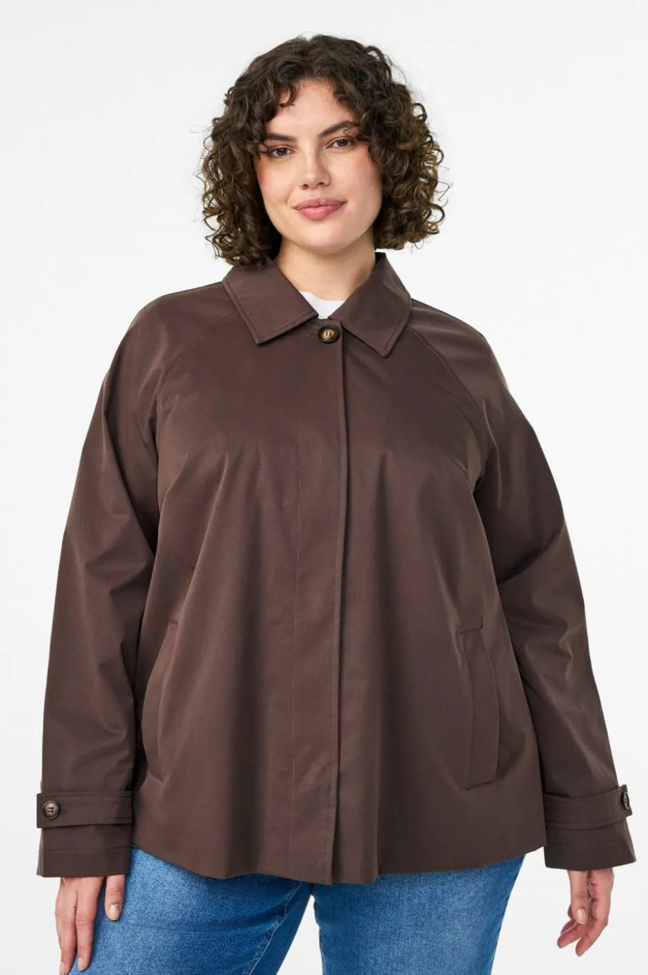 Zizzi Jakke mPalma L/S