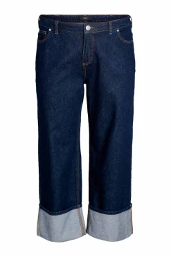 Zizzi Jeans jKila, Wide Fold-up