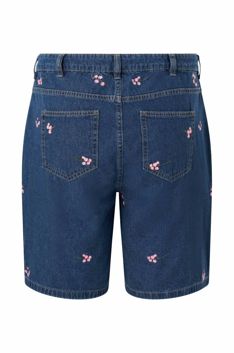 Zizzi Jeans-shorts jEva Embroidery Shorts