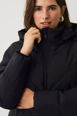 Zizzi Kåpe mLuxa L/S Hood Coat